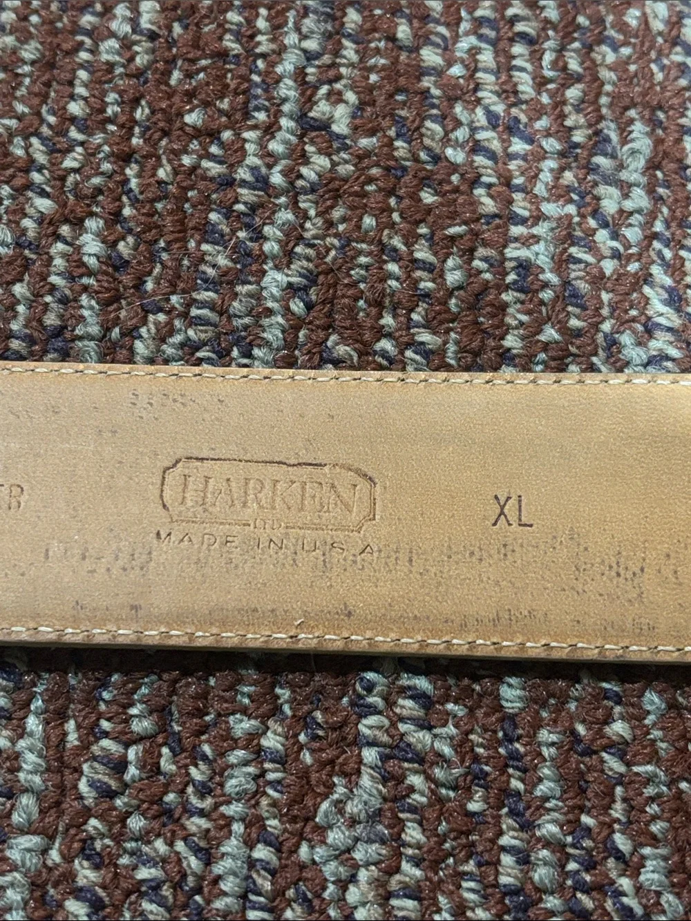 Vintage Classic Suede Belt Tan suede Gold tone Buckle preppy elegant fall belt